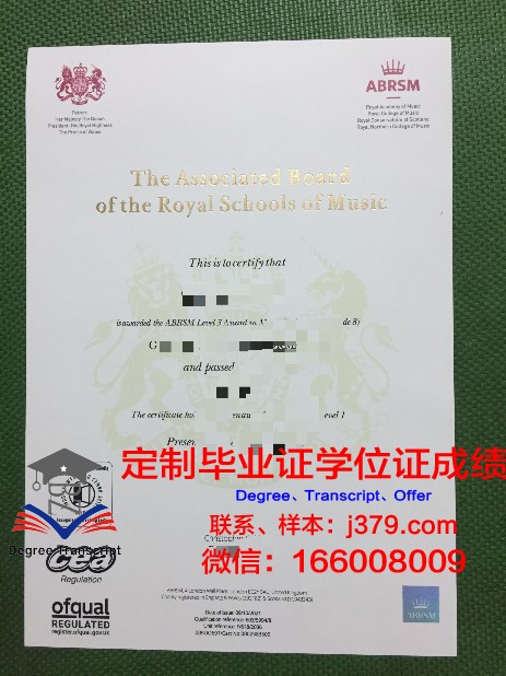 柏林音乐学院 diploma 毕业证