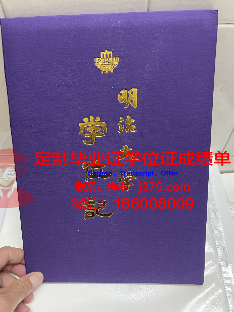 明治大学学历证明及成绩记录