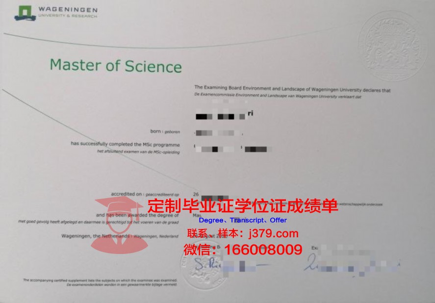 国际经济学府毕业证样本