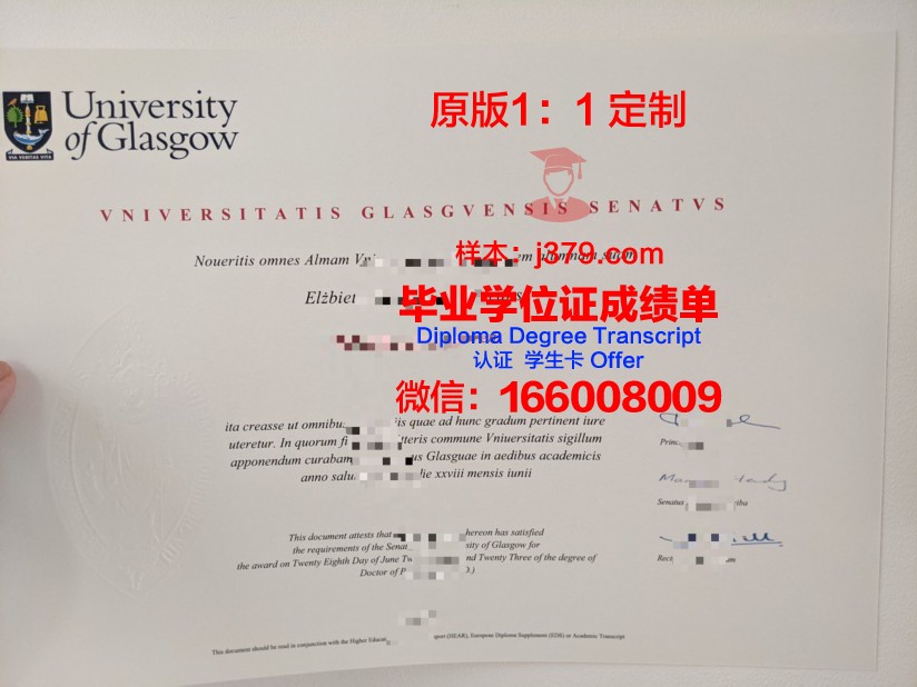 格拉斯哥大学硕士证书相关热门专业推荐