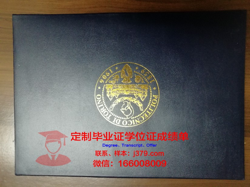 都灵美术学院研究生学位证明