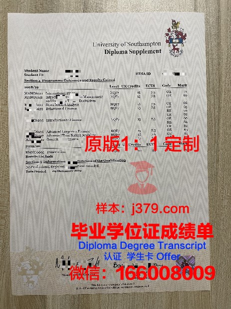 LSE学术成绩单