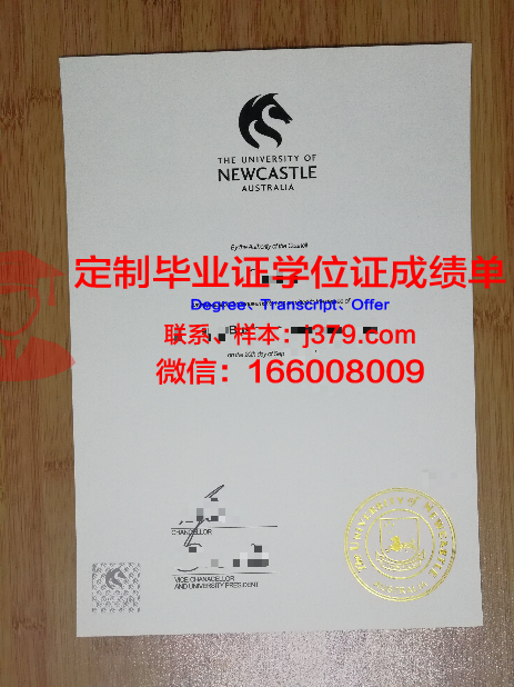 纽卡斯尔本科阶段毕业证书