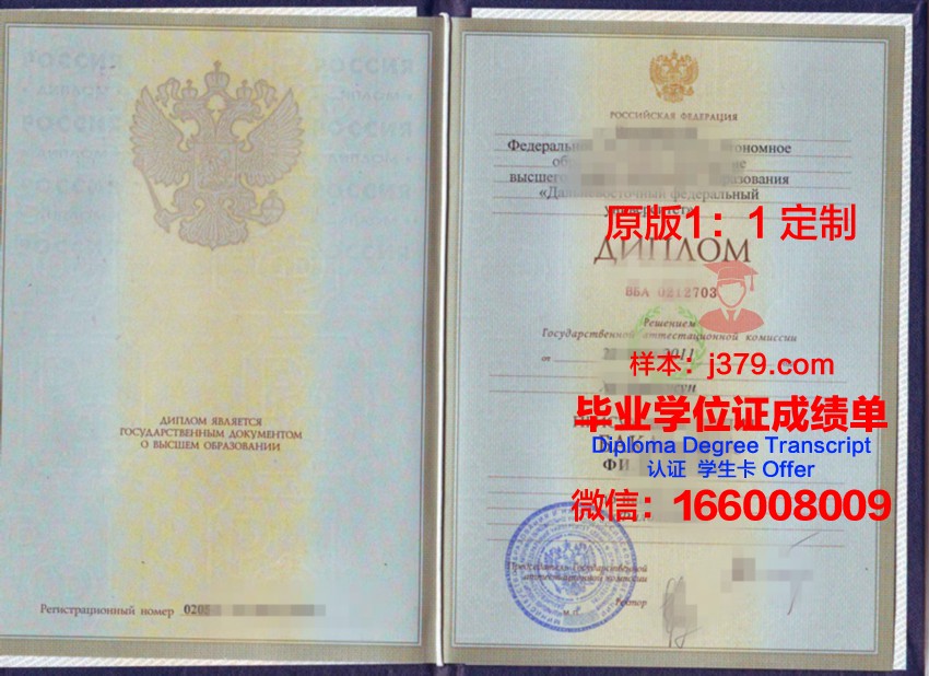 远东国立大学学历证书与学位文凭