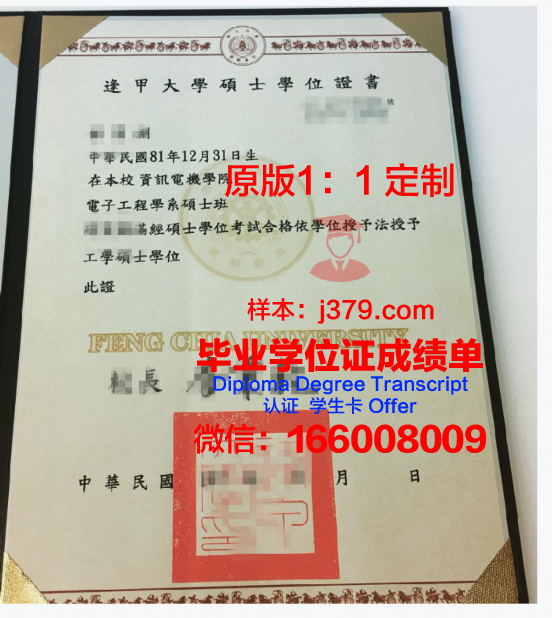 Darwin University 本科学位证书