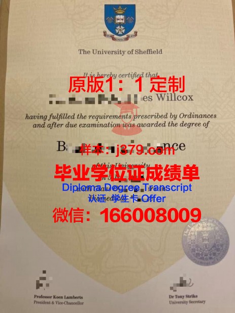 谢菲尔德哈勒姆大学文凭获取