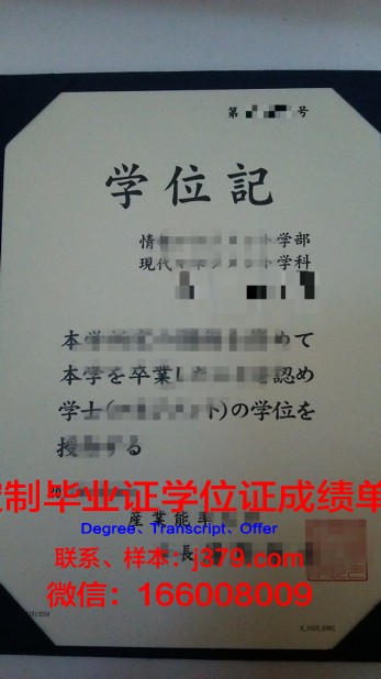 能率本科毕业资格证书