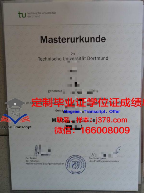 多特蒙德国际管理学院学历证明