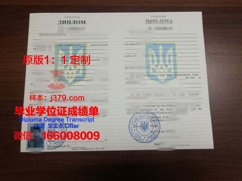 基辅旅游经济法律大学学位证书