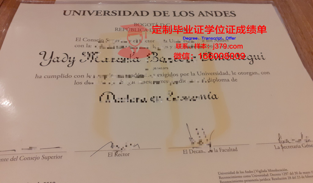 智利AU学历证明图片预览