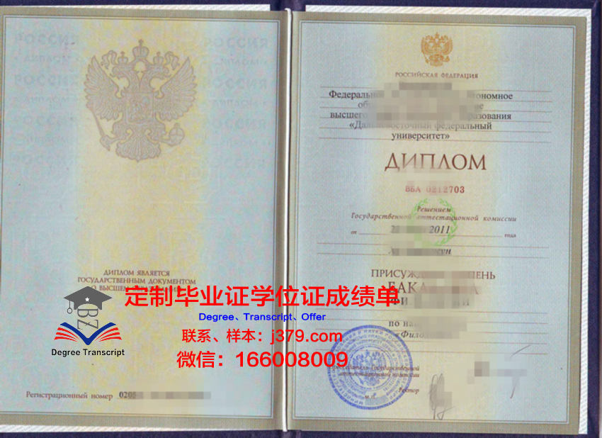 远东国立大学学历证书与学位文凭