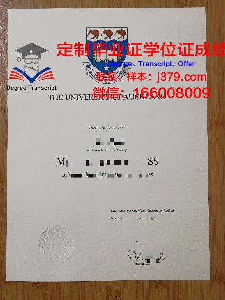 新西兰科技与商业学院本科毕业文凭