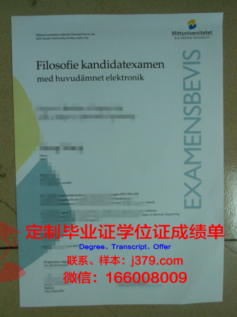 瑞典皇家理工学院毕业证书再次申请