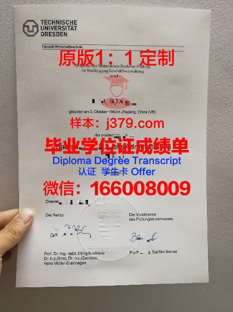 德累斯顿工业大学:学位证书与文凭