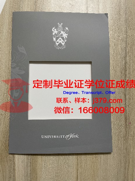 约克大学加拿大校区硕士学历证明