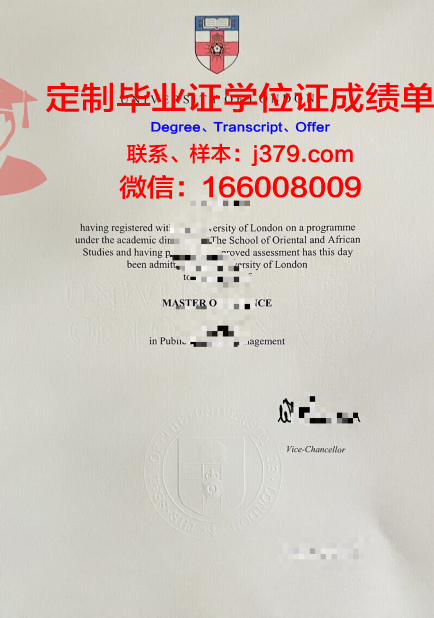 伦敦政治经济学院亚非研究专业学位证书