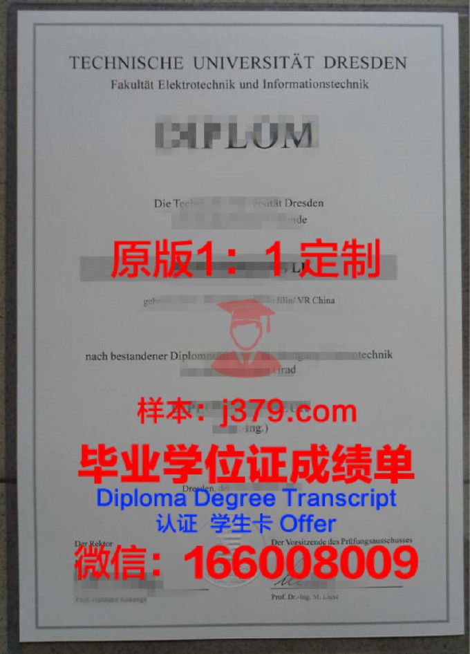 德累斯顿工业大学diploma证书(德累斯顿工业大学研究生申请条件)